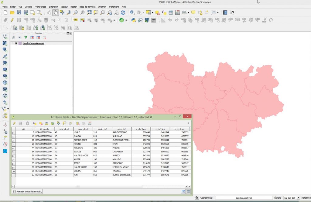 Impuls'Map - Tutoriel - Afficher Sous Ensemble Données QGIS - Résultat