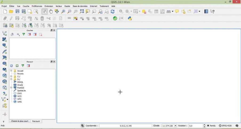 Impuls'Map - Tutoriel - Effectuer Analyse Thématique Qgis - Ouvrir Qgis